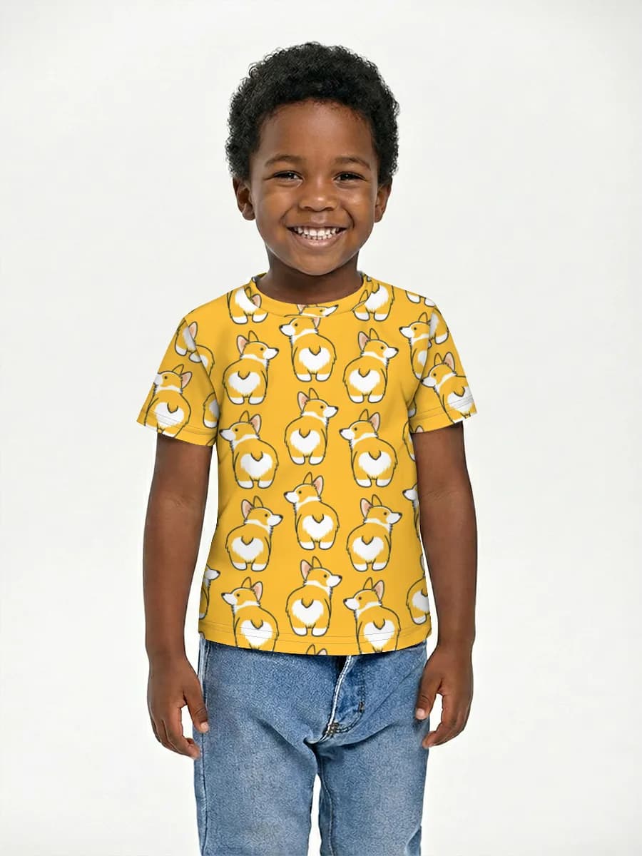 Children's cotton T-shirt (for boys. Copy)