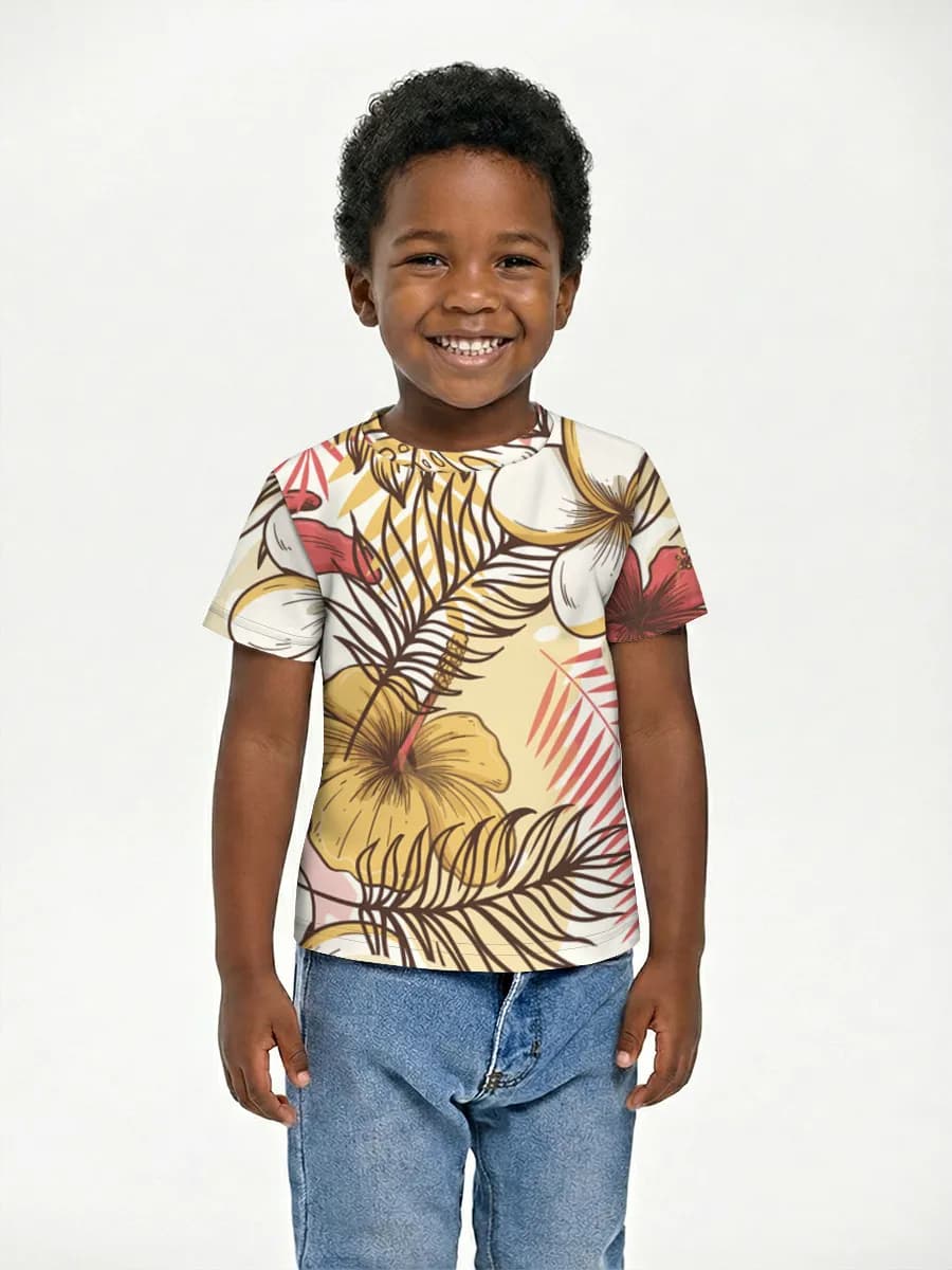 Children's cotton T-shirt (for boys. Copy)