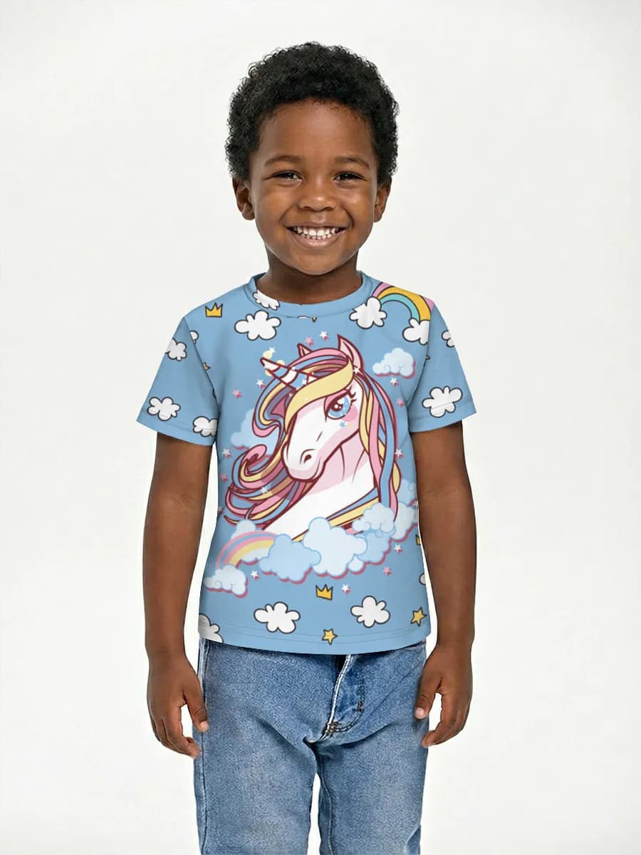 Children's cotton T-shirt (for boys. Copy)
