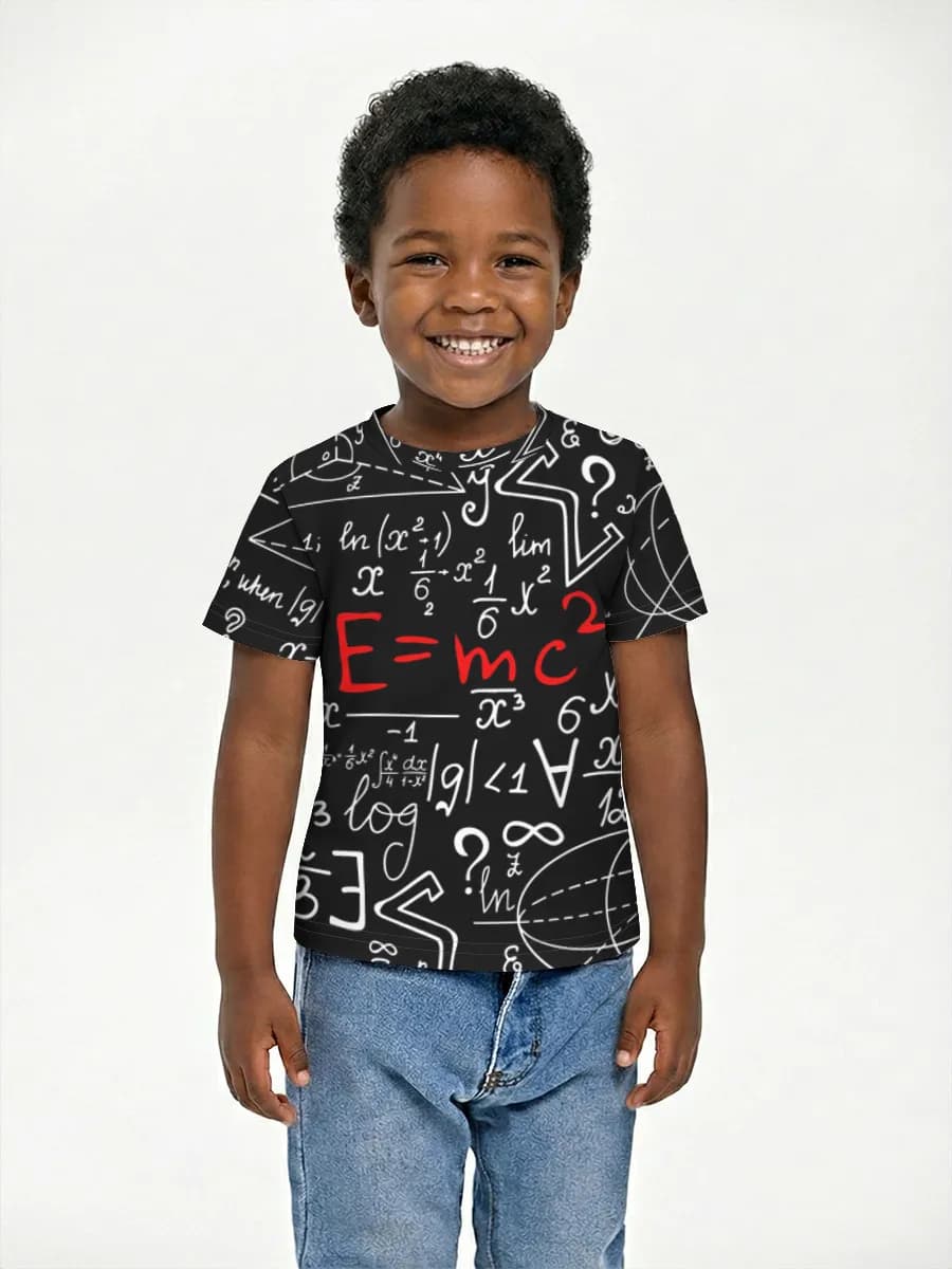 Children's cotton T-shirt (for boys. Copy)