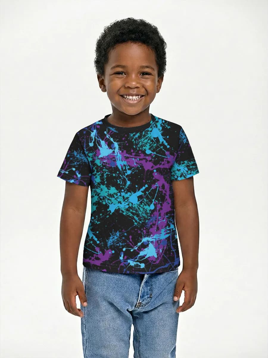 Children's cotton T-shirt (for boys. Copy)