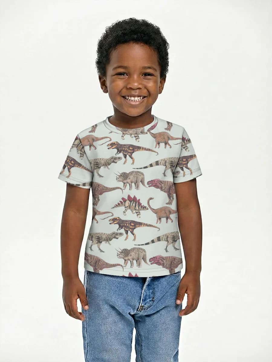 Children's cotton T-shirt (for boys. Copy)