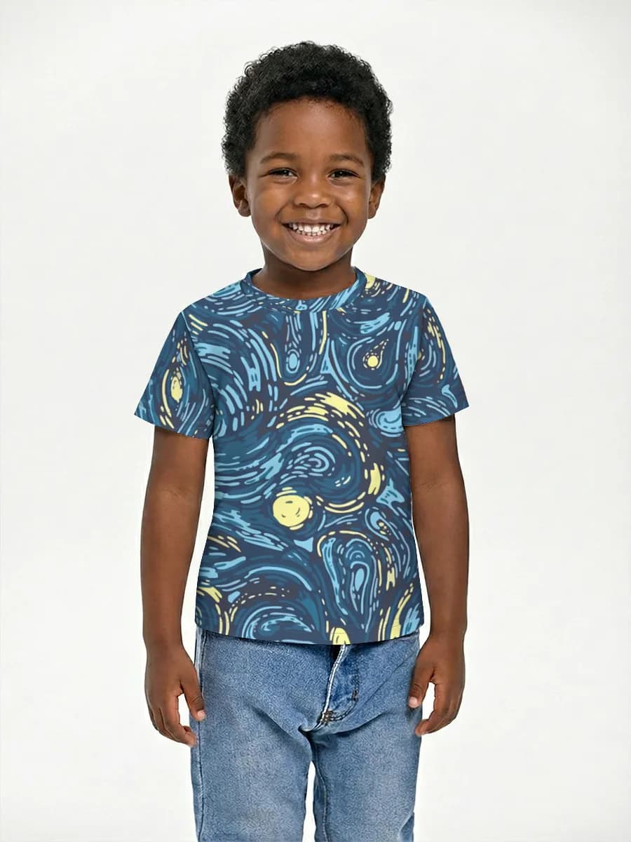Children's cotton T-shirt (for boys. Copy)