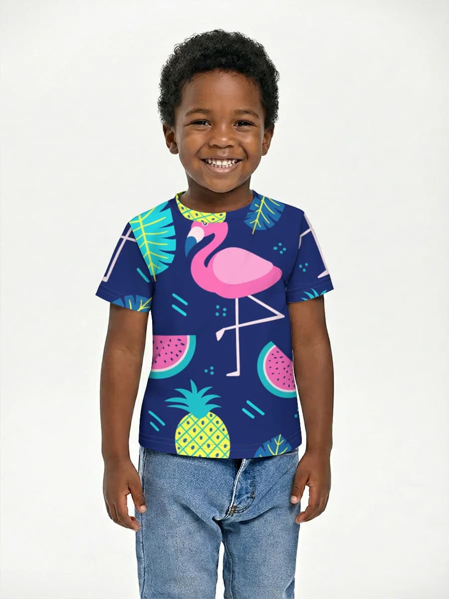 Children's cotton T-shirt (for boys. Copy)