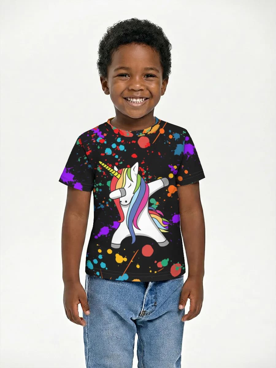Children's cotton T-shirt (for boys. Copy)
