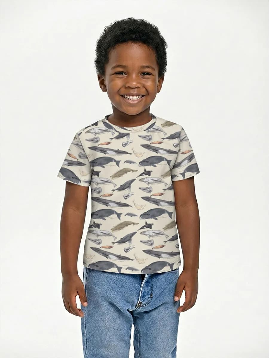 Children's cotton T-shirt (for boys. Copy)