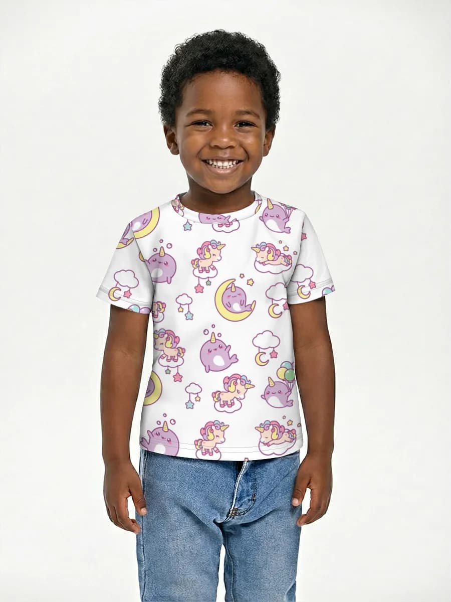 Children's cotton T-shirt (for boys. Copy)