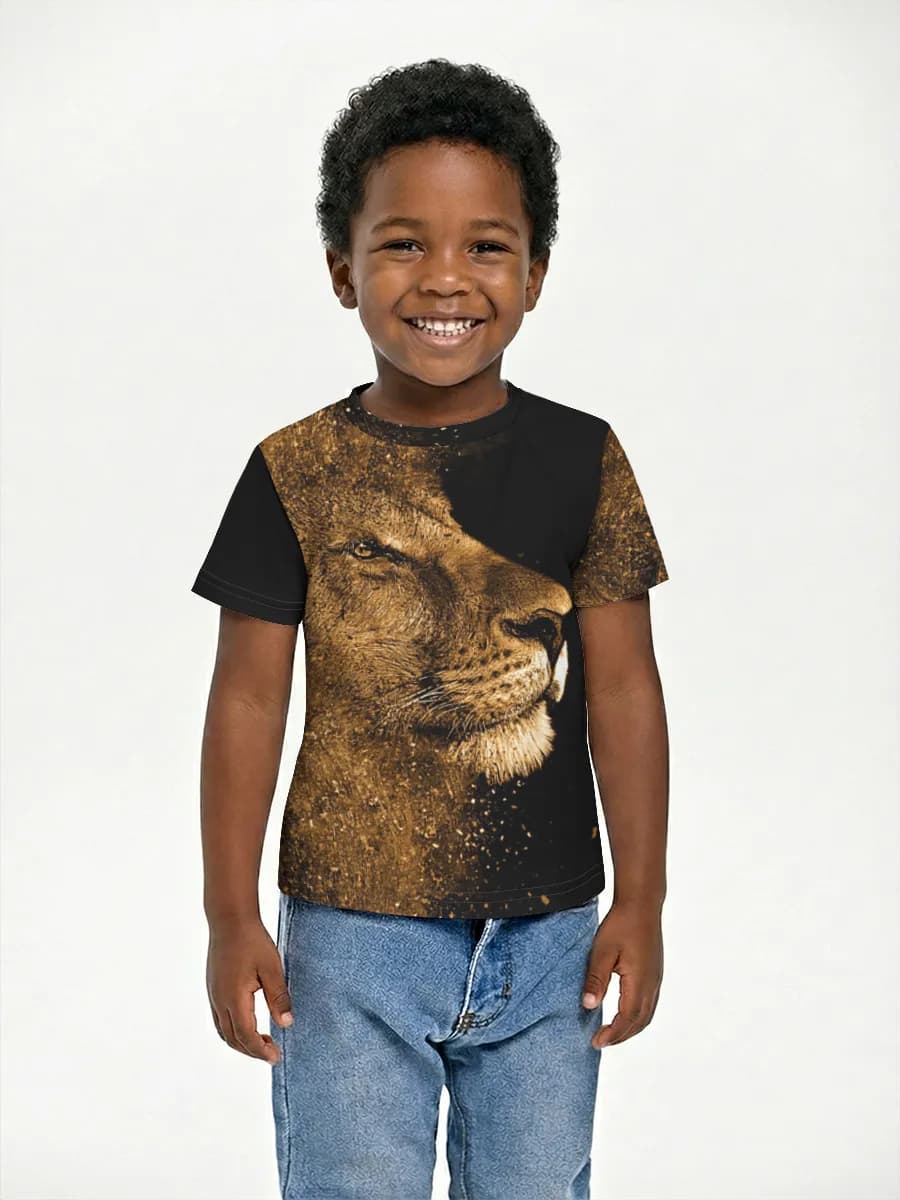 Children's cotton T-shirt (for boys. Copy)