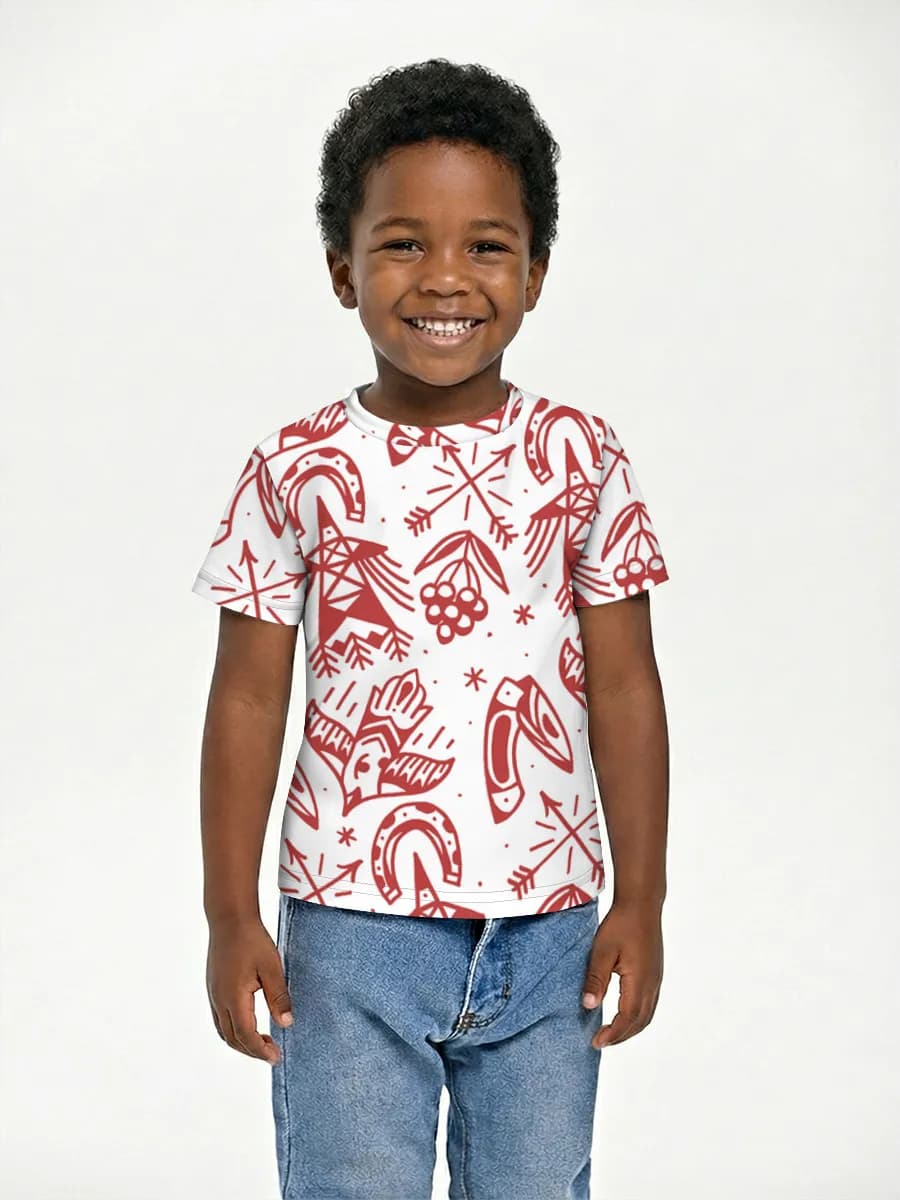 Children's cotton T-shirt (for boys. Copy)