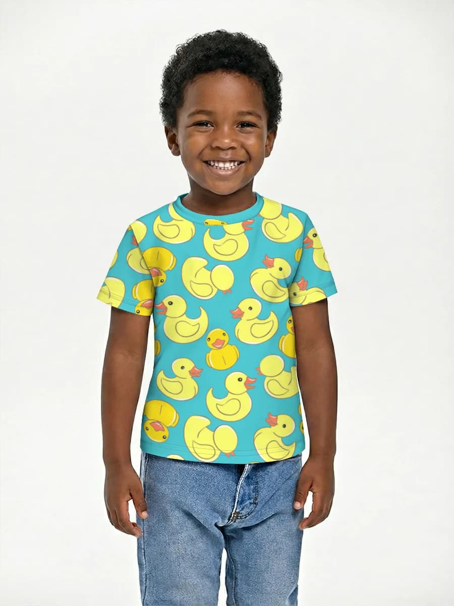 Children's cotton T-shirt (for boys. Copy)