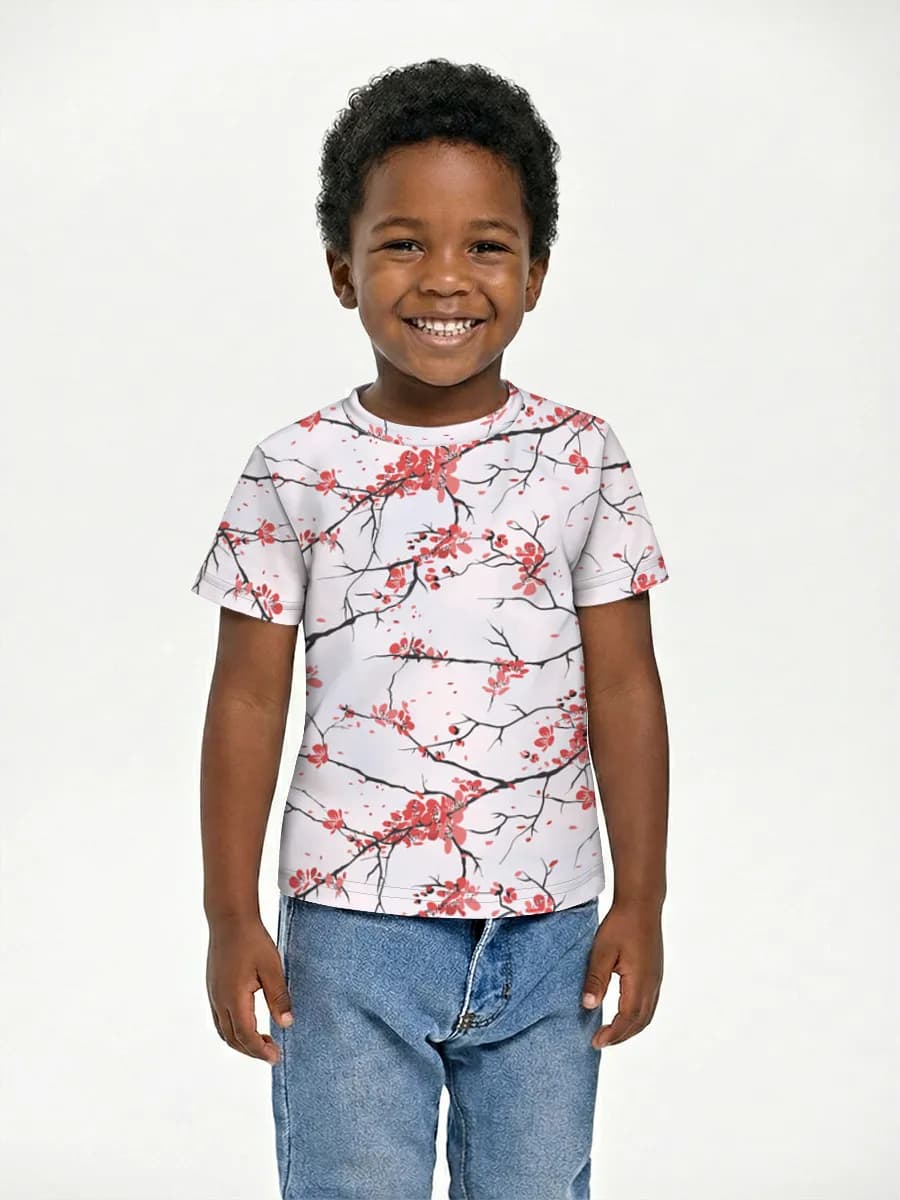 Children's cotton T-shirt (for boys. Copy)