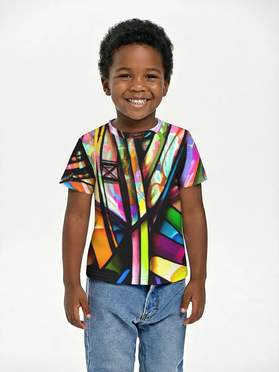 Children's cotton T-shirt (for boys. Copy)