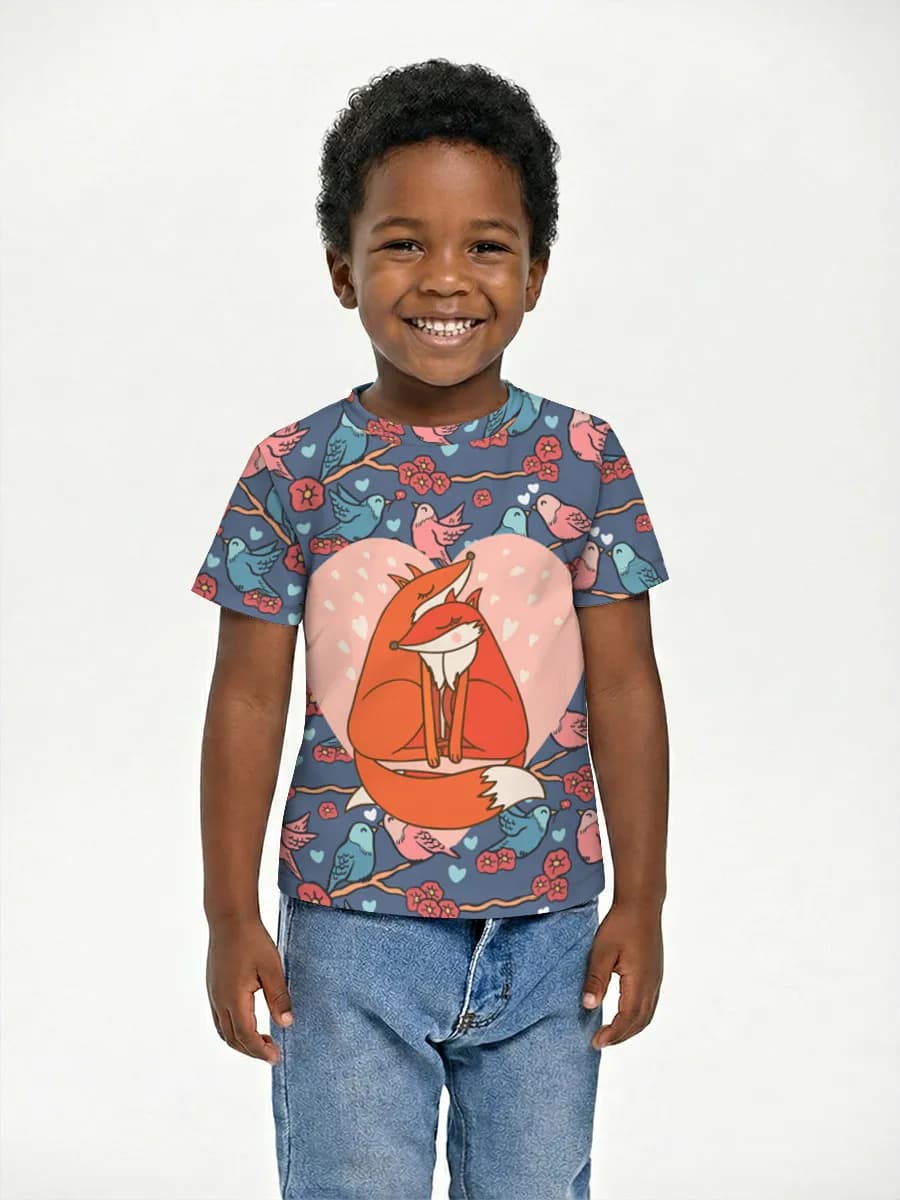 Children's cotton T-shirt (for boys. Copy)