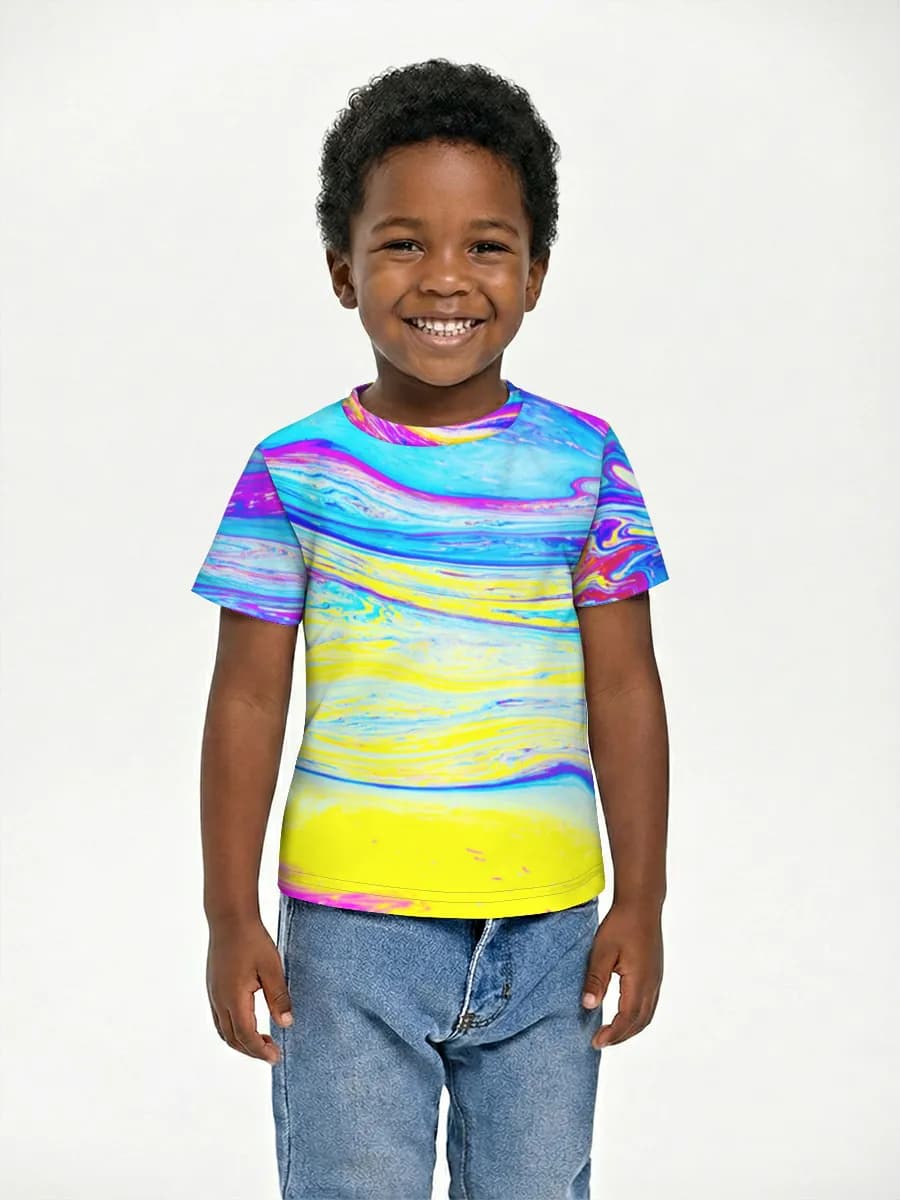 Children's cotton T-shirt (for boys. Copy)