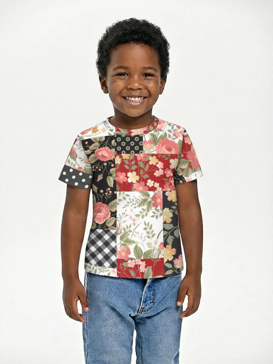 Children's cotton T-shirt (for boys. Copy)