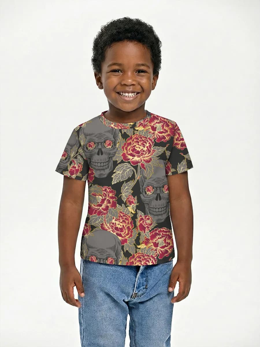 Children's cotton T-shirt (for boys. Copy)