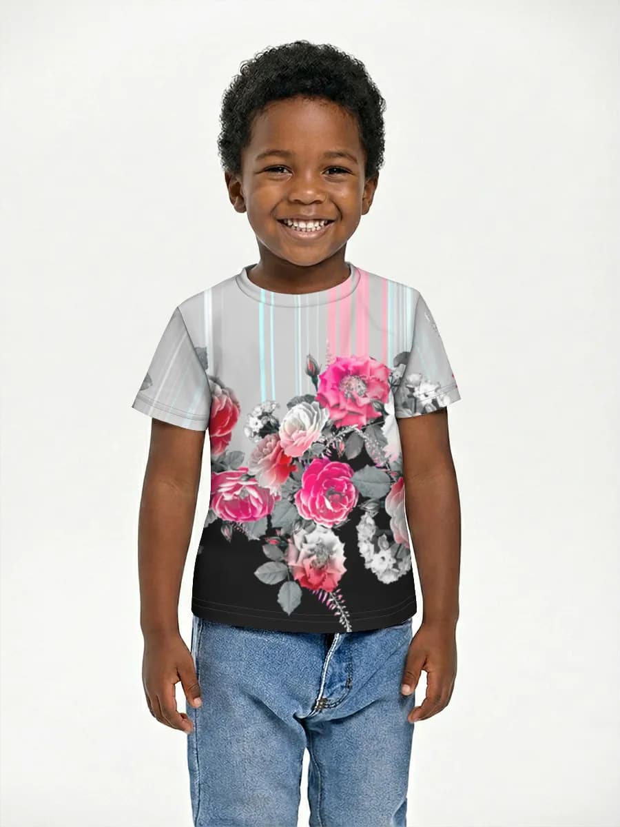 Children's cotton T-shirt (for boys. Copy)