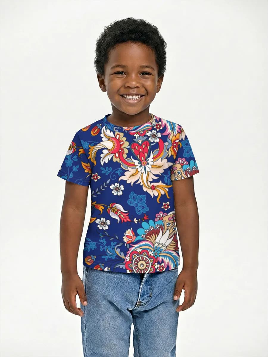 Children's cotton T-shirt (for boys. Copy)