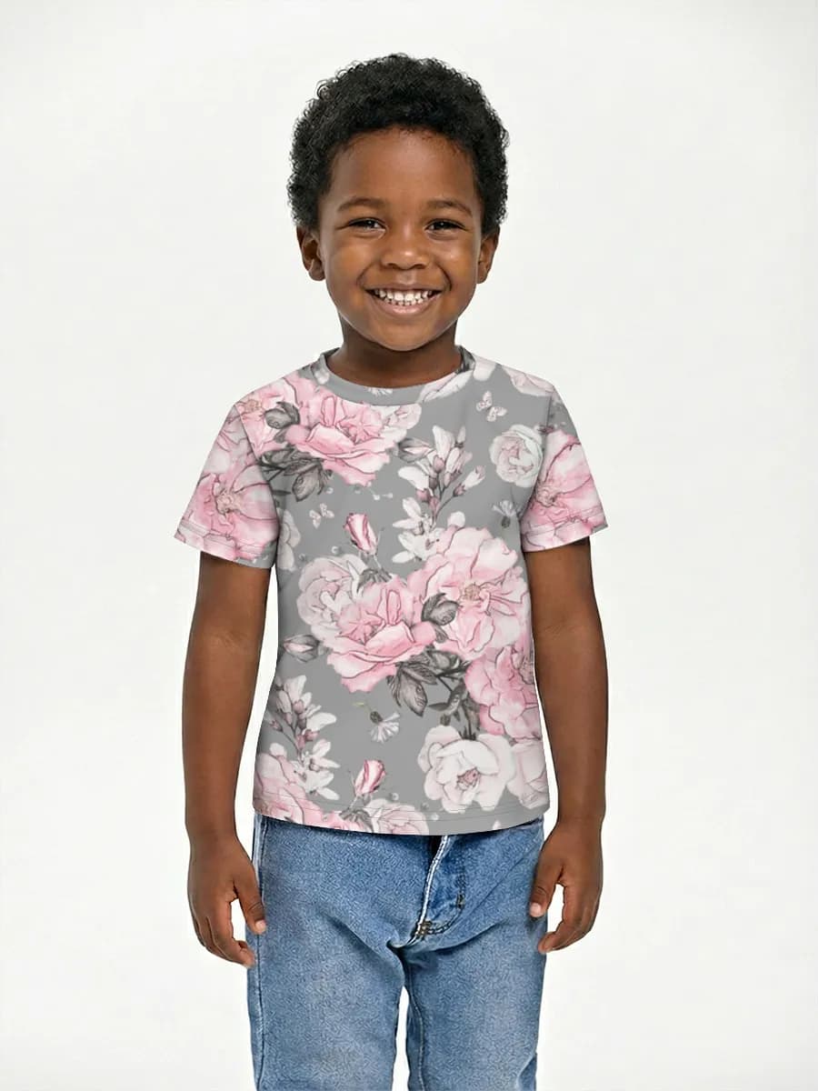 Children's cotton T-shirt (for boys. Copy)