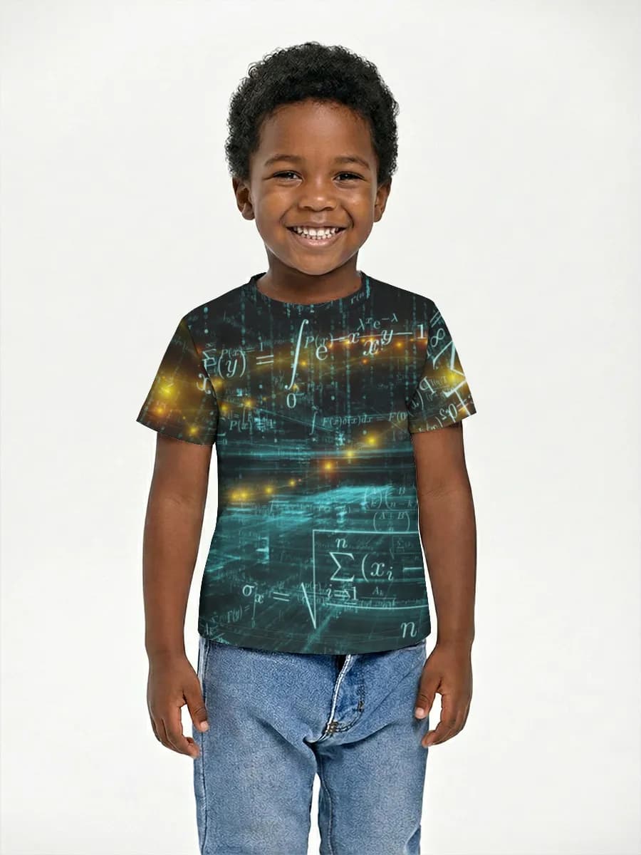 Children's cotton T-shirt (for boys. Copy)