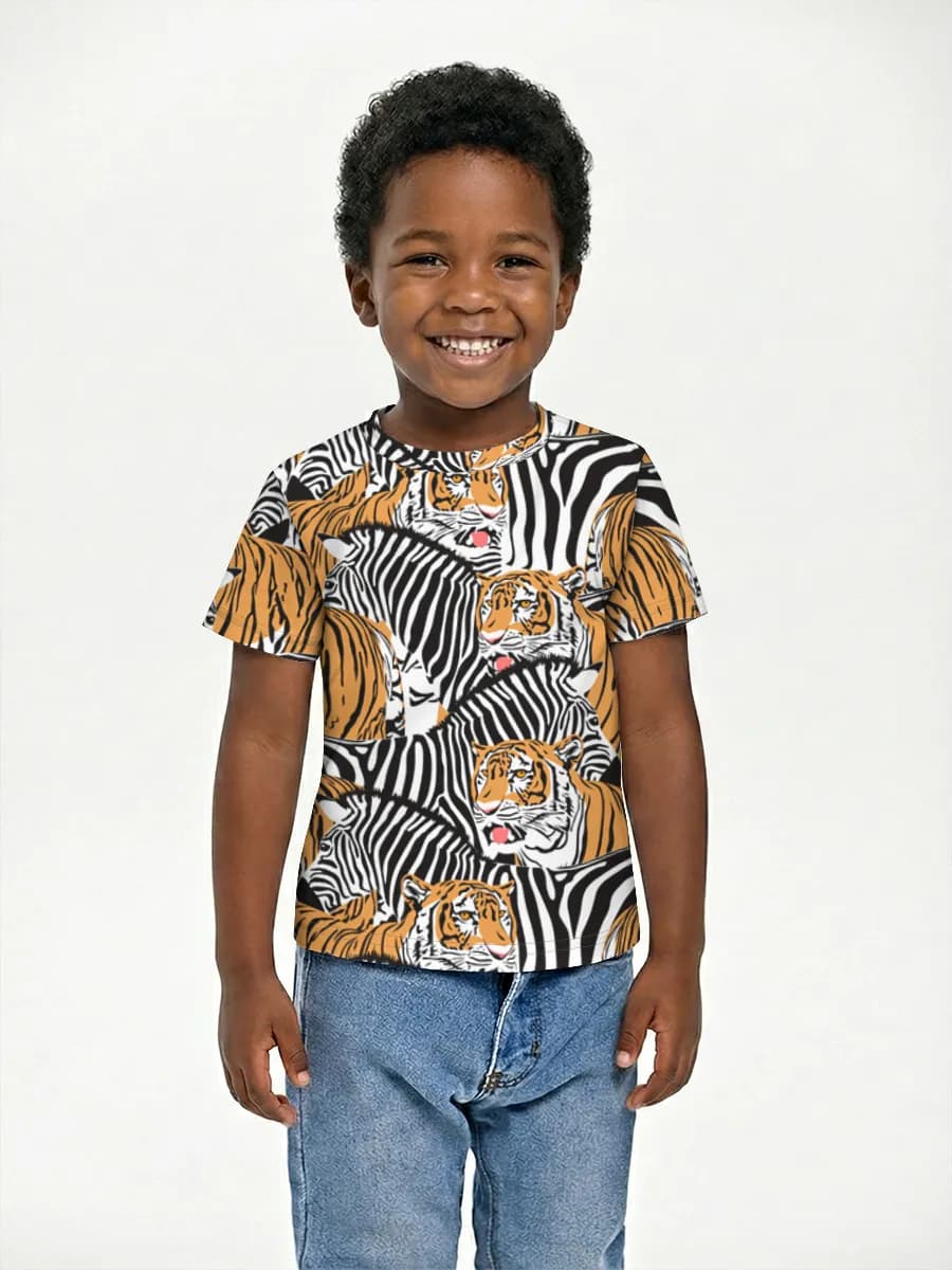 Children's cotton T-shirt (for boys. Copy)