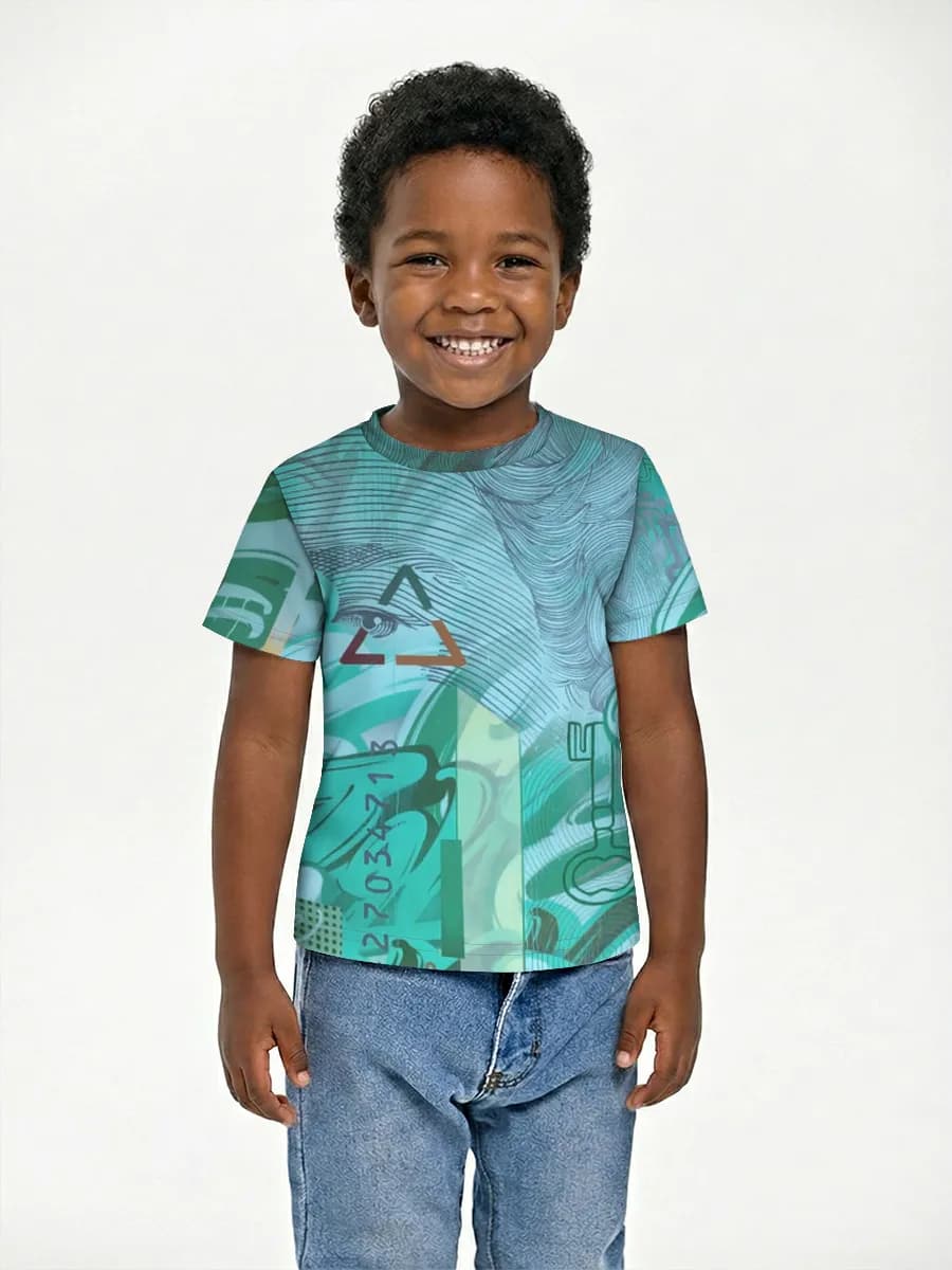 Children's cotton T-shirt (for boys. Copy)