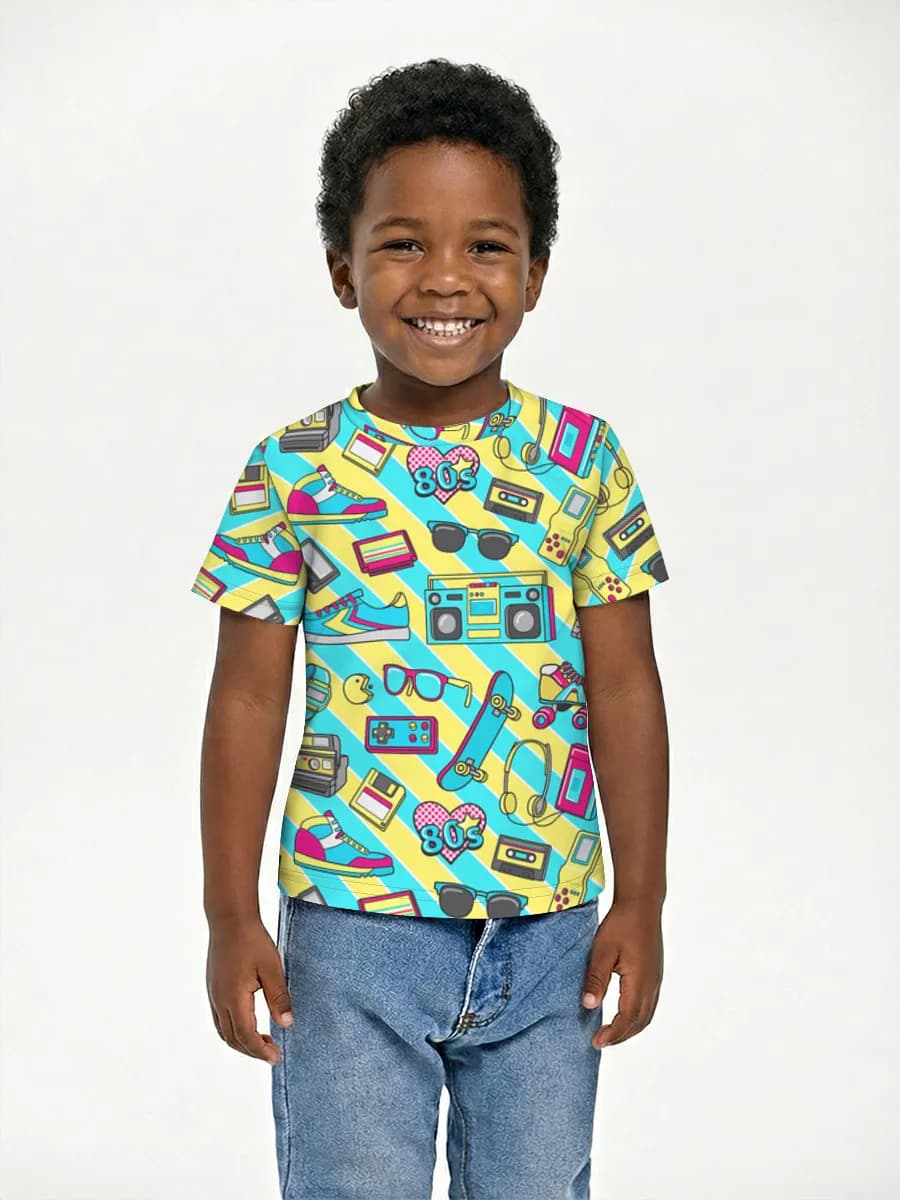 Children's cotton T-shirt (for boys. Copy)