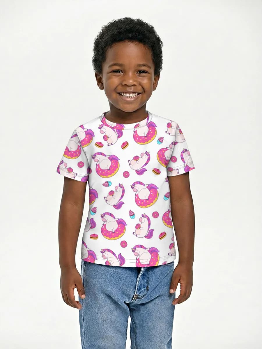 Children's cotton T-shirt (for boys. Copy)