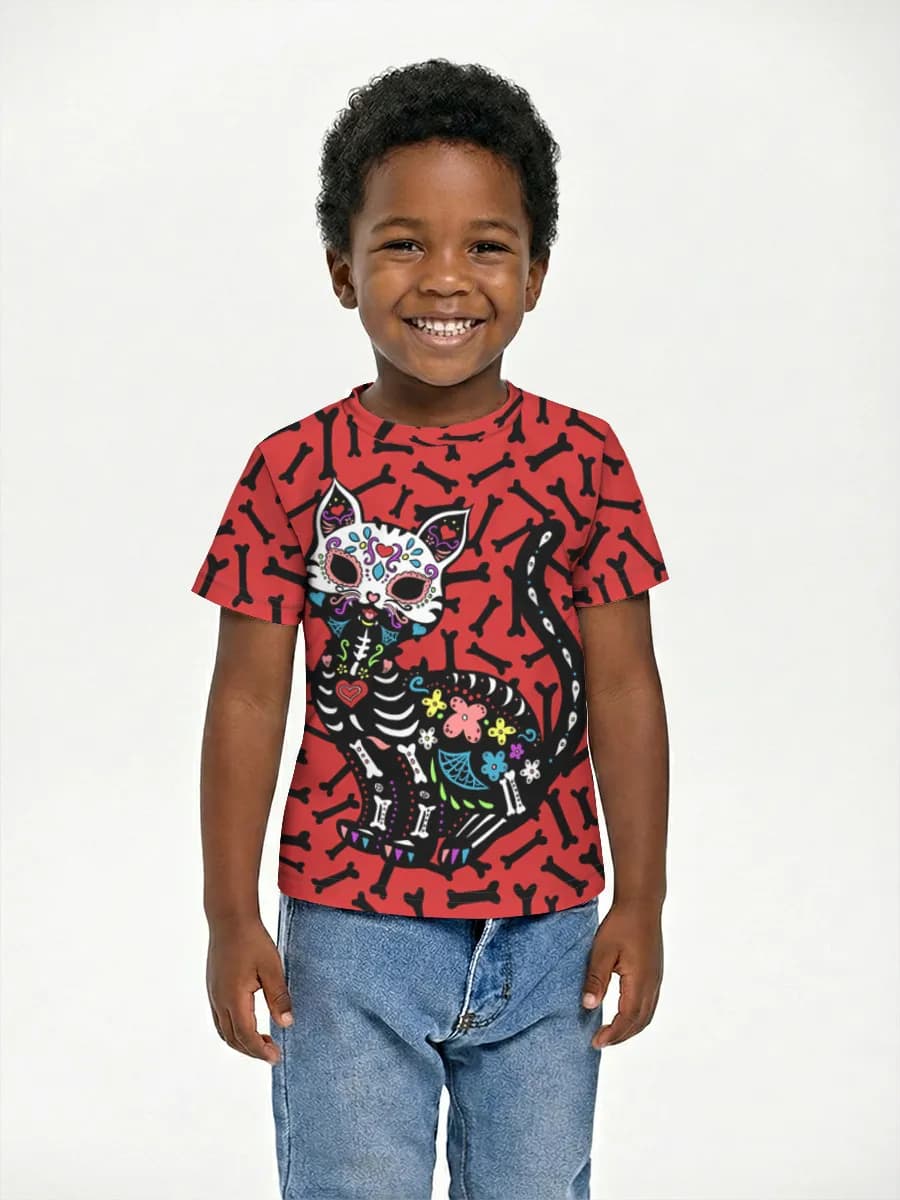 Children's cotton T-shirt (for boys. Copy)