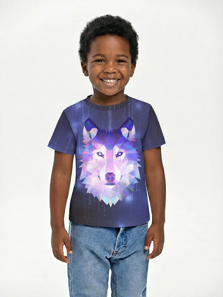 Children's cotton T-shirt (for boys. Copy)