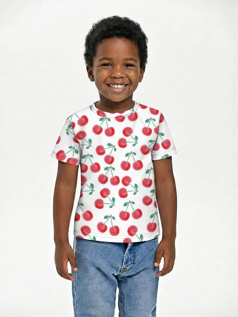 Children's cotton T-shirt (for boys. Copy)