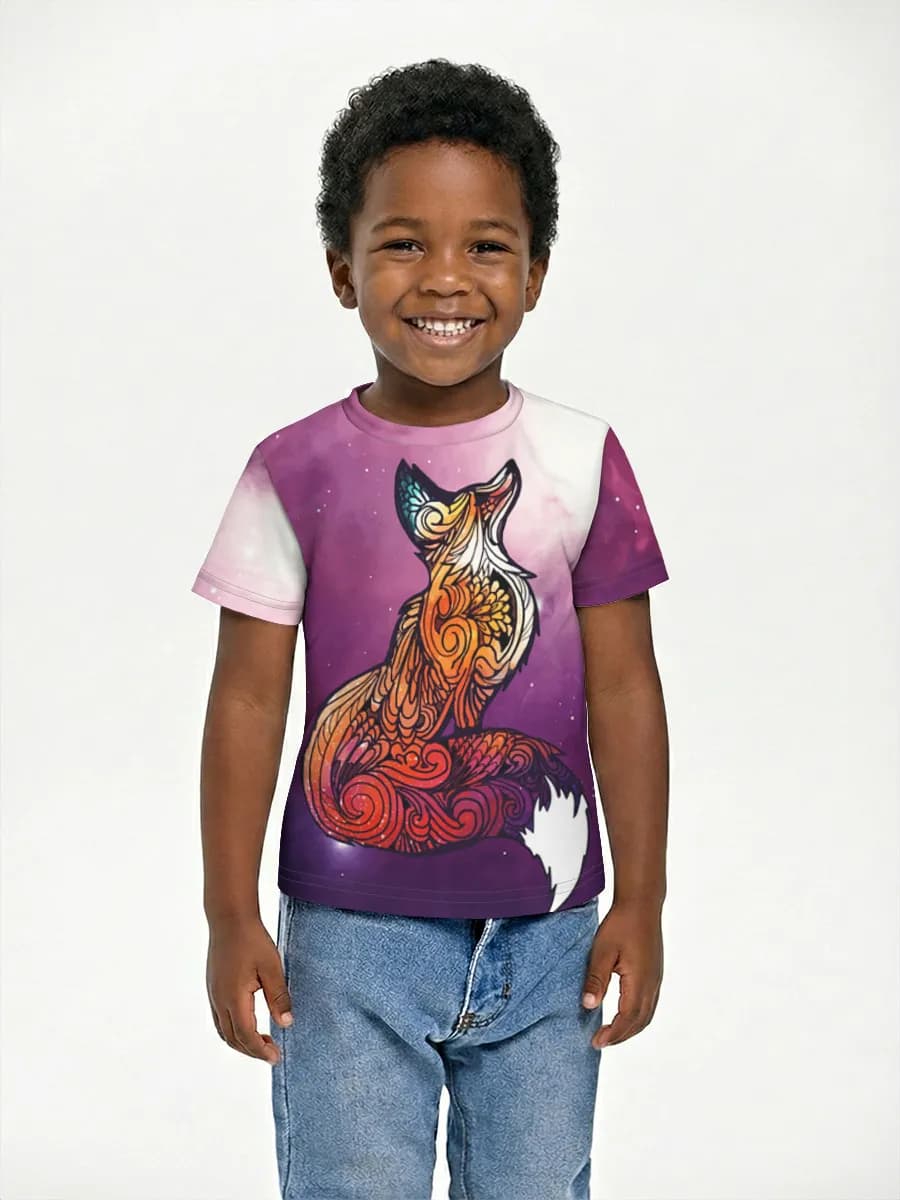 Children's cotton T-shirt (for boys. Copy)