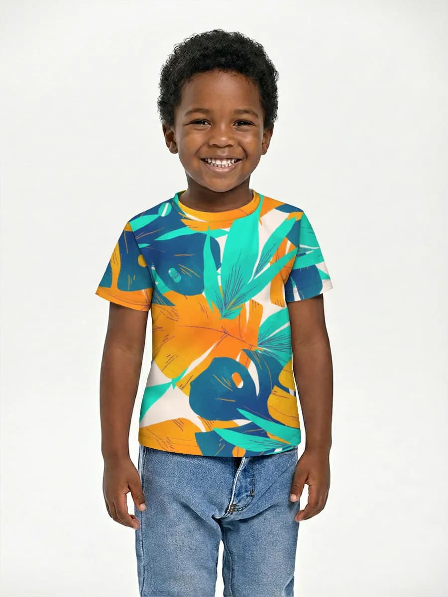 Children's cotton T-shirt (for boys. Copy)