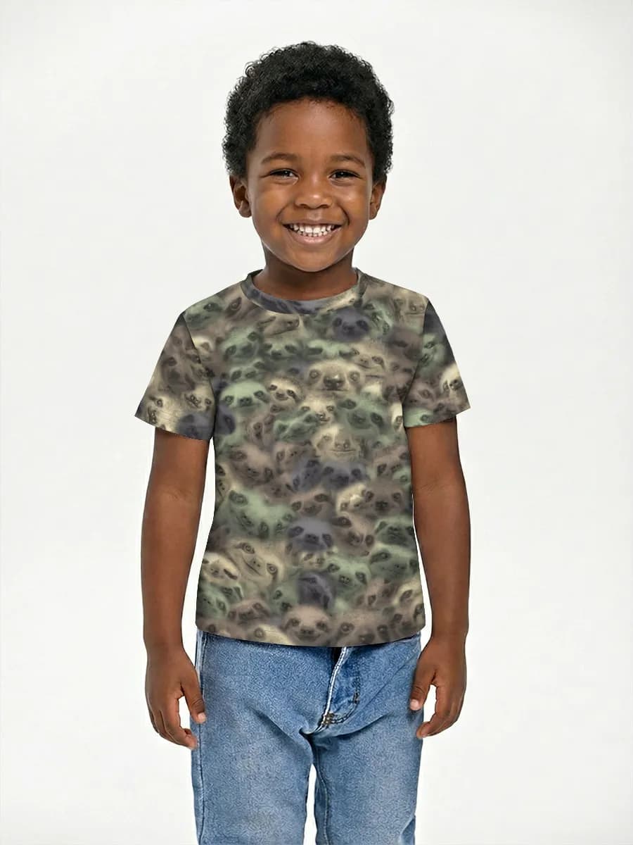 Camo Sloth Faces