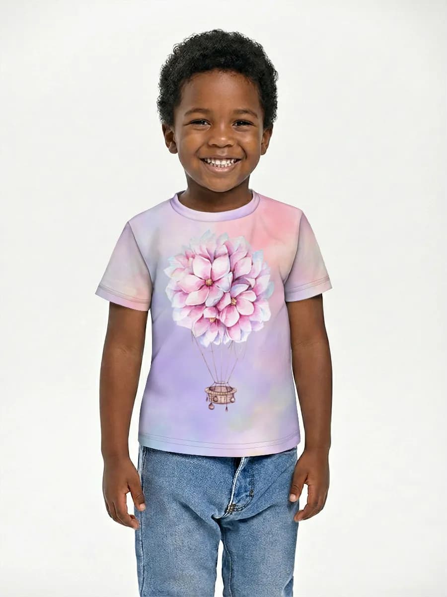 Children's cotton T-shirt (for boys. Copy)