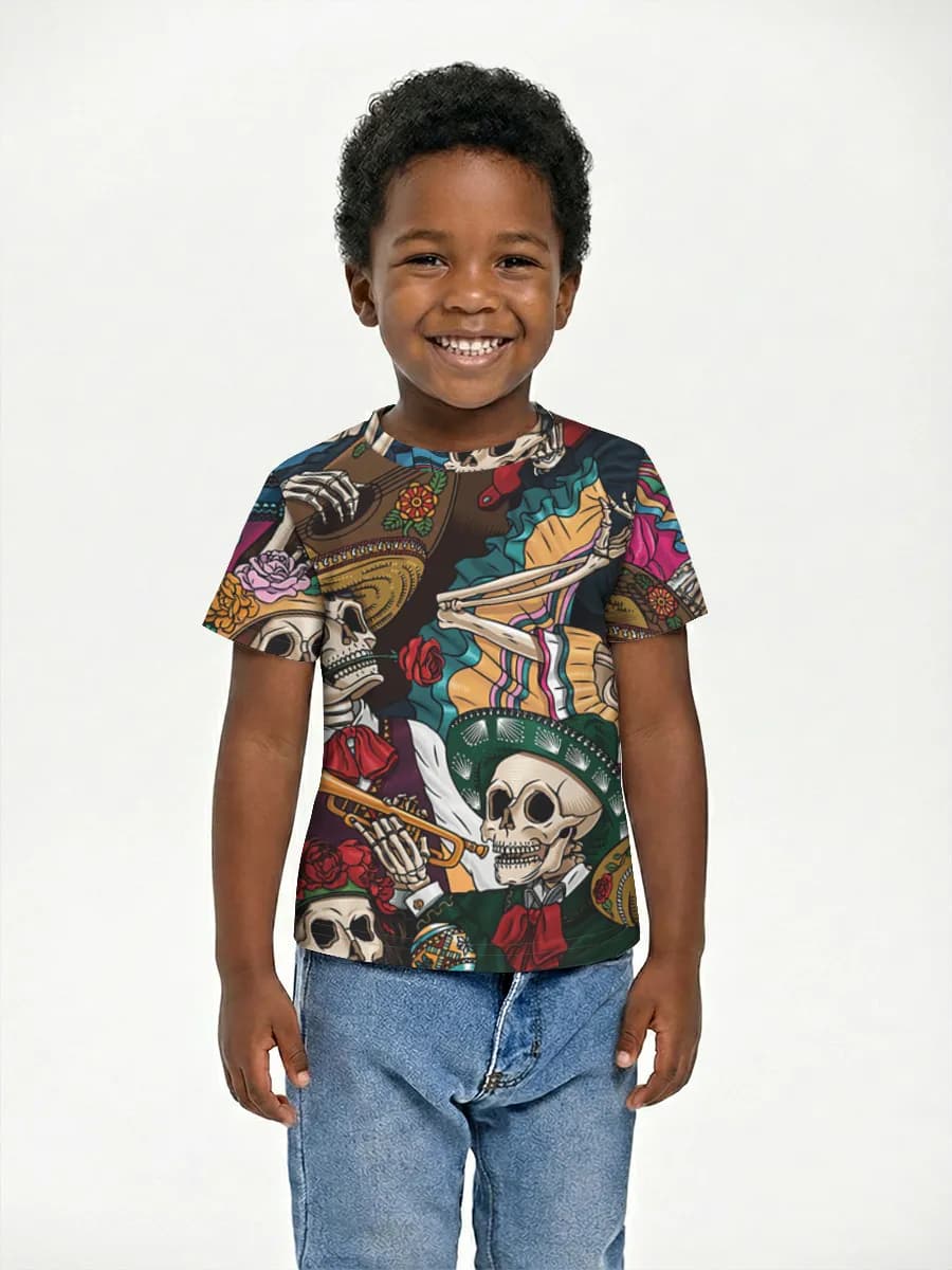 Children's cotton T-shirt (for boys. Copy)