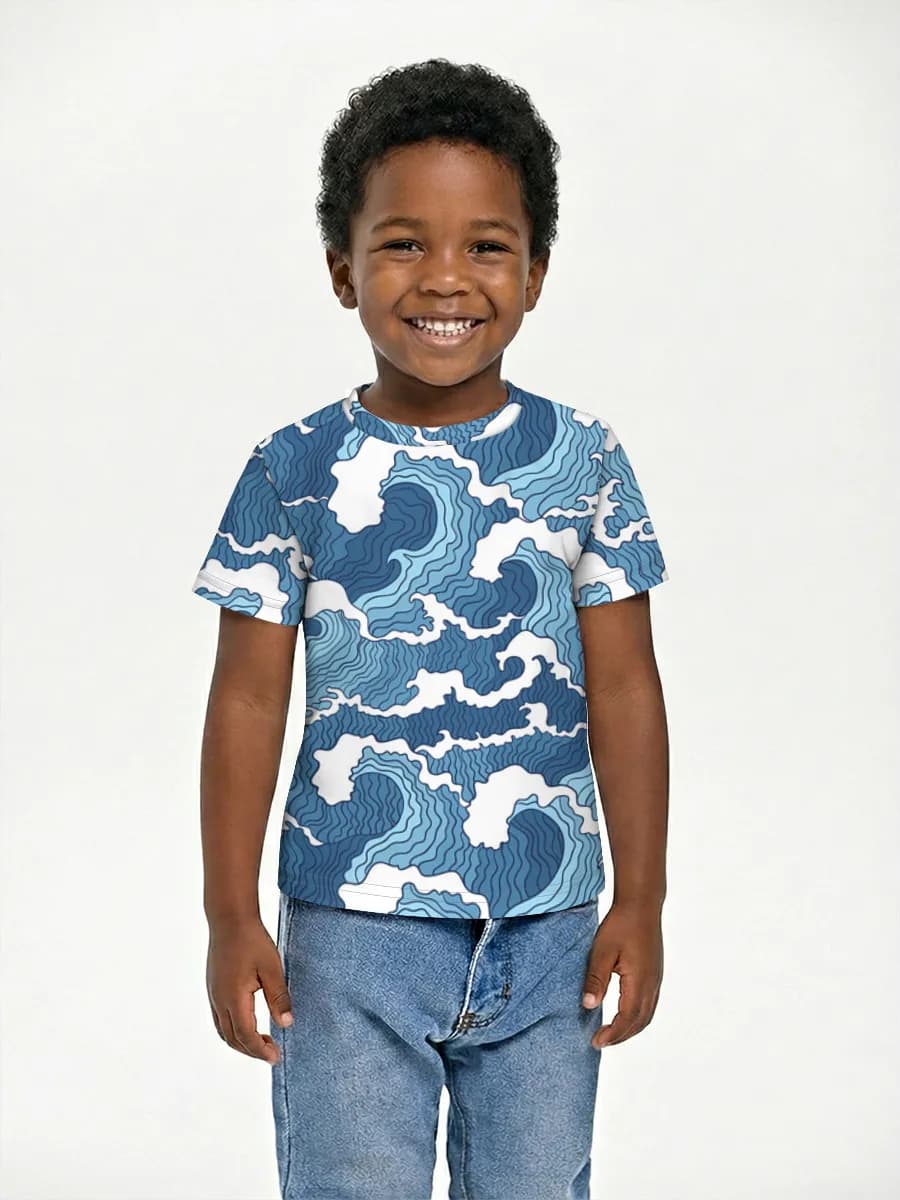 Children's cotton T-shirt (for boys. Copy)