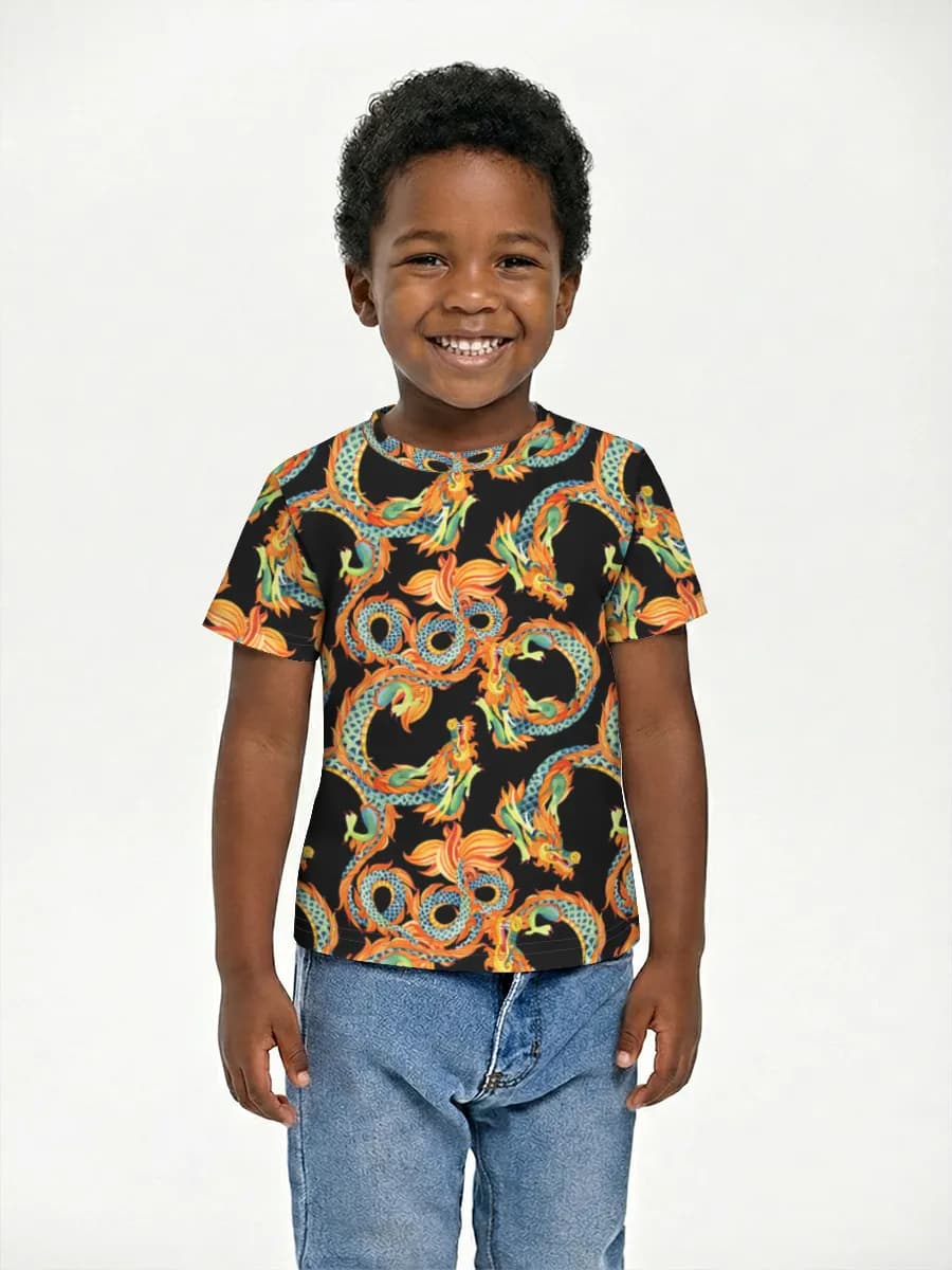 Children's cotton T-shirt (for boys. Copy)