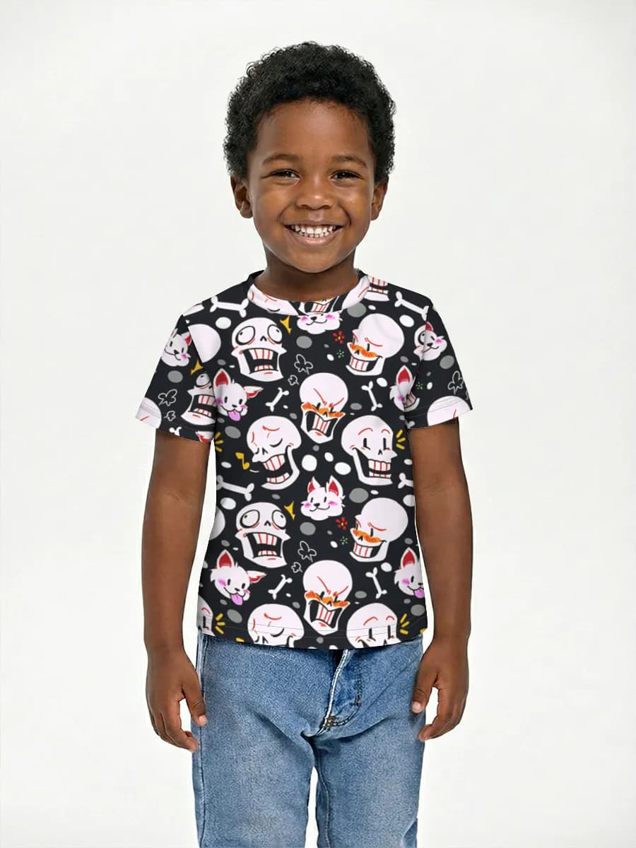 Children's cotton T-shirt (for boys. Copy)
