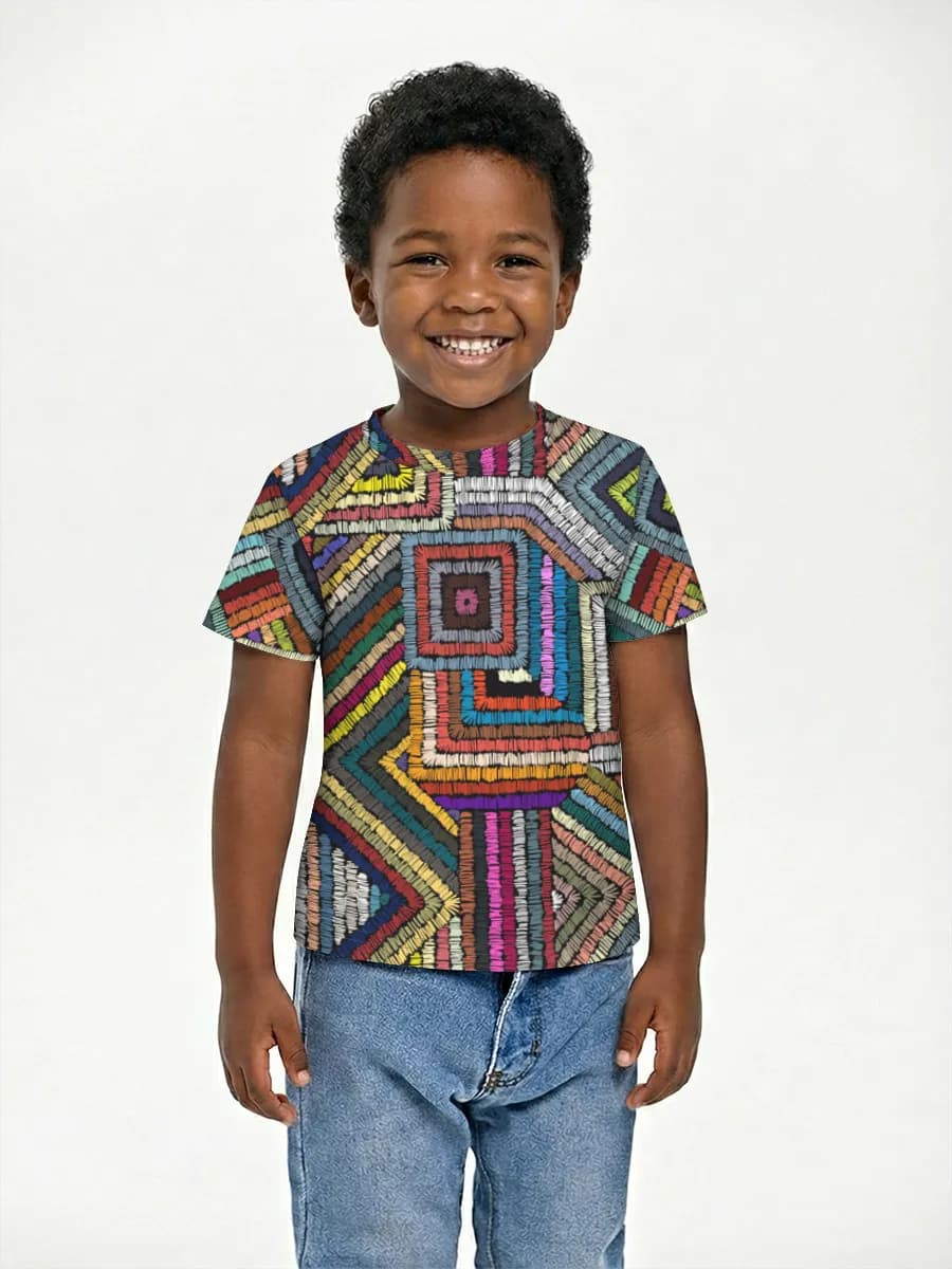 Children's cotton T-shirt (for boys. Copy)
