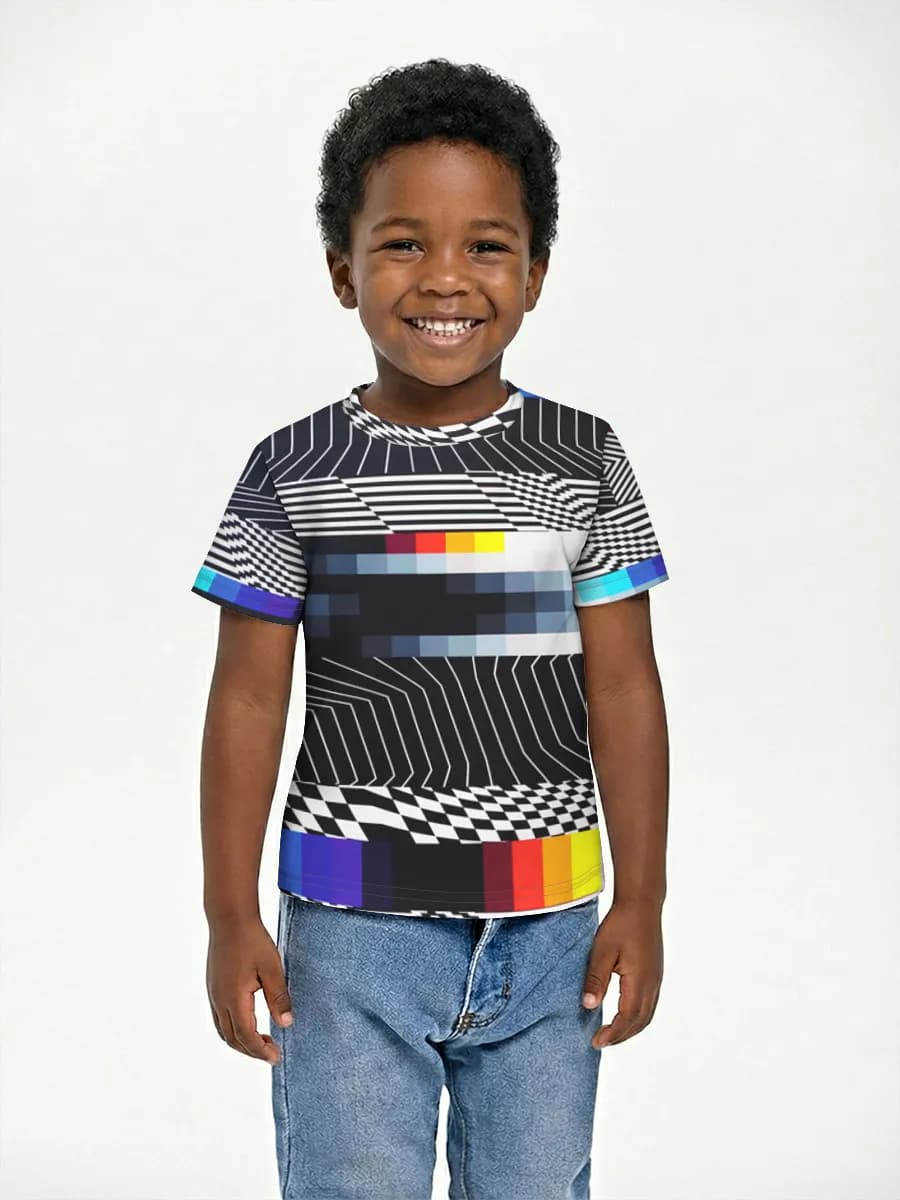 Children's cotton T-shirt (for boys. Copy)