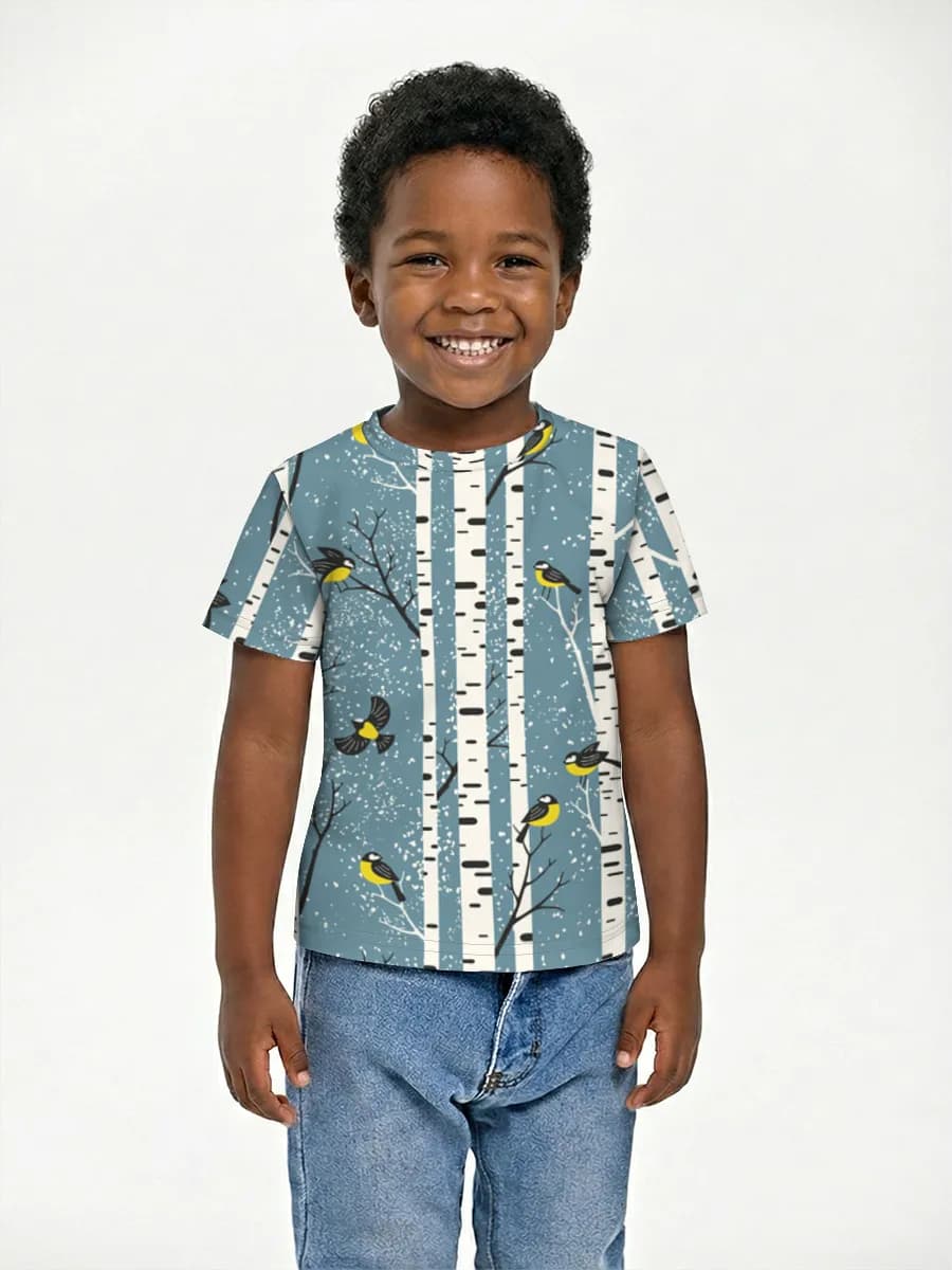 Children's cotton T-shirt (for boys. Copy)