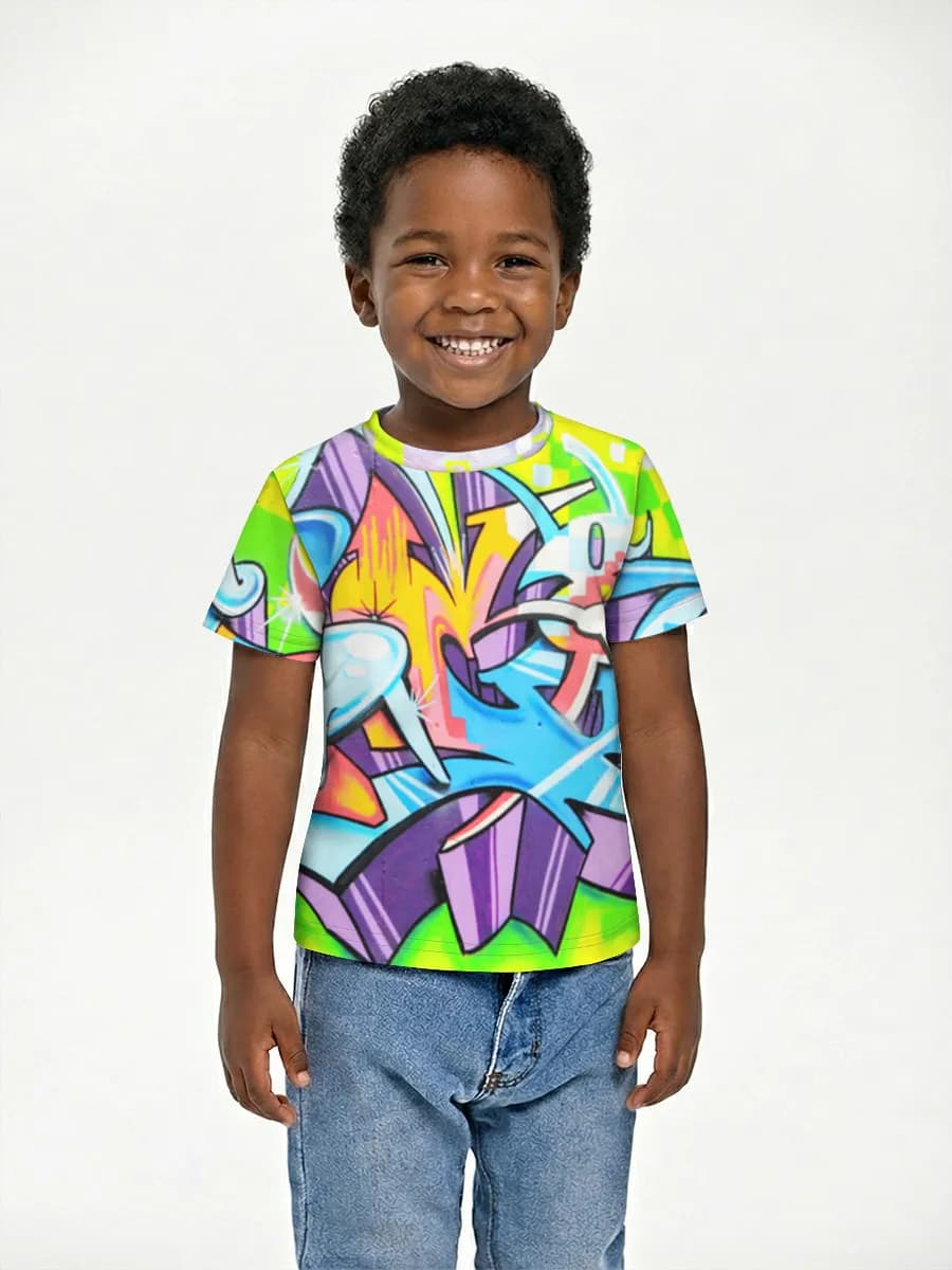 Children's cotton T-shirt (for boys. Copy)