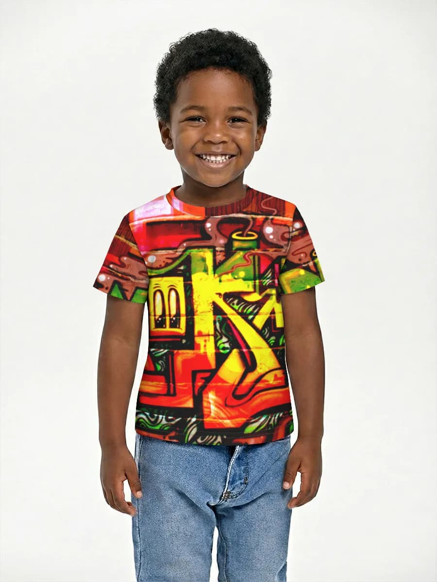 Children's cotton T-shirt (for boys. Copy)