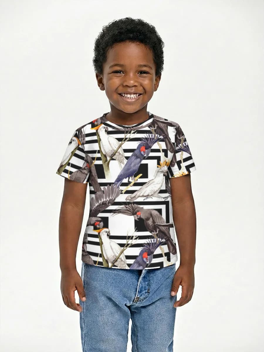 Children's cotton T-shirt (for boys. Copy)