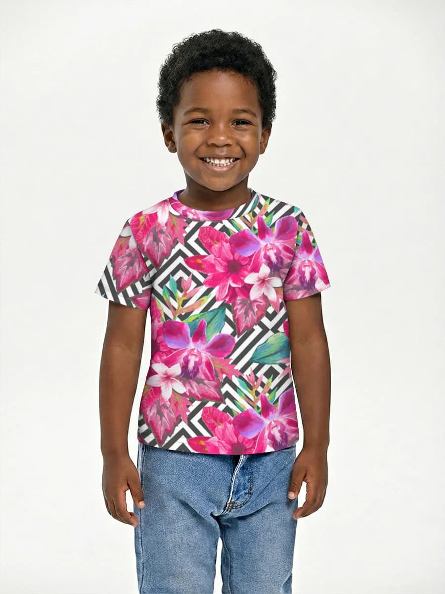 Children's cotton T-shirt (for boys. Copy)