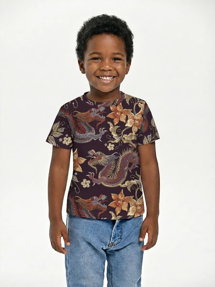 Children's cotton T-shirt (for boys. Copy)