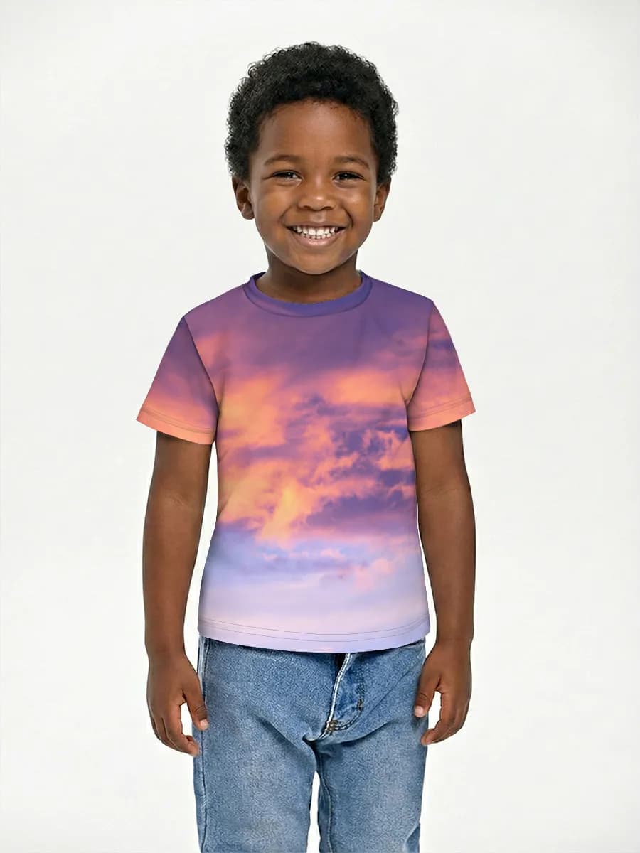 Children's cotton T-shirt (for boys. Copy)