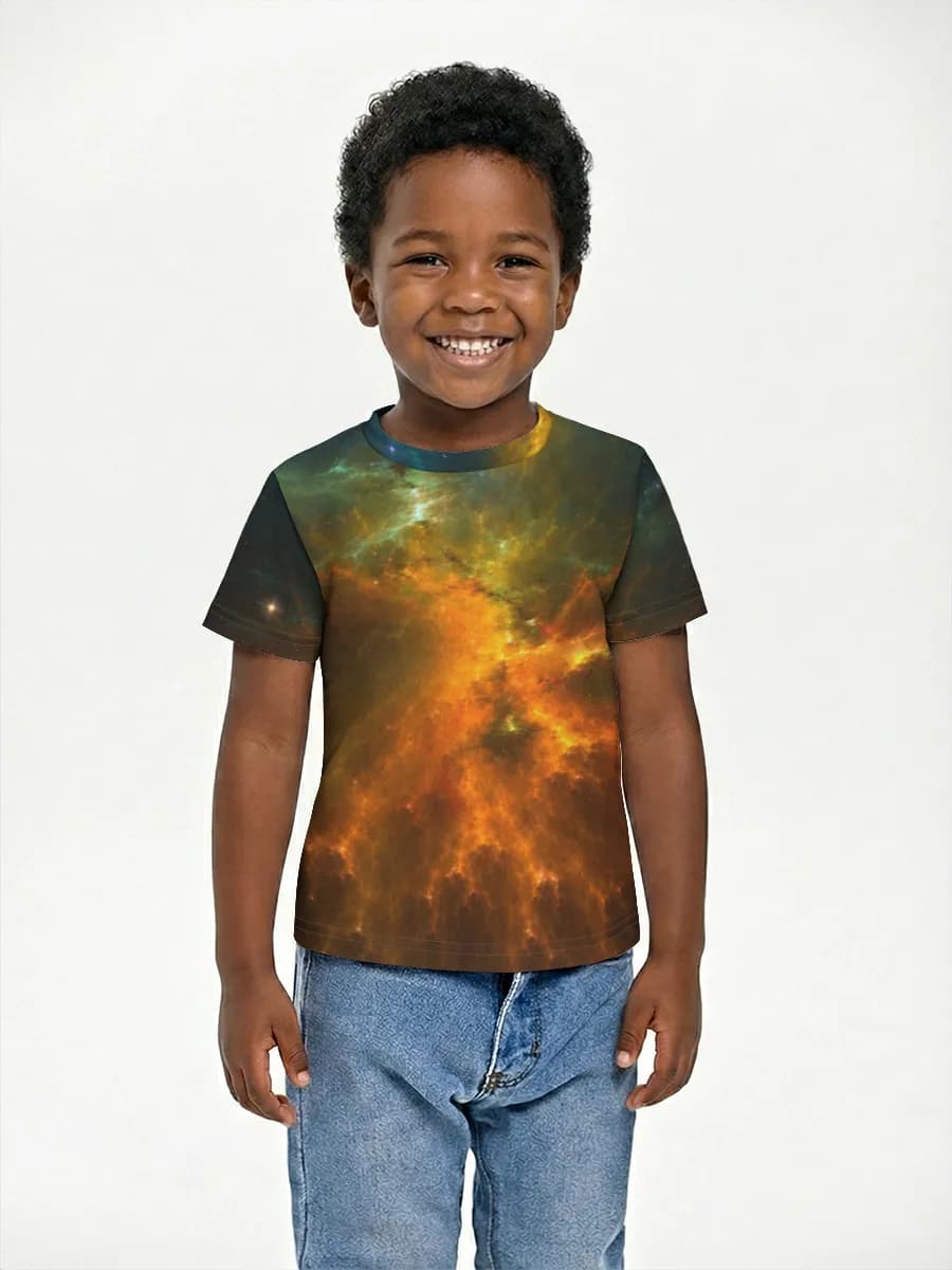 Children's cotton T-shirt (for boys. Copy)