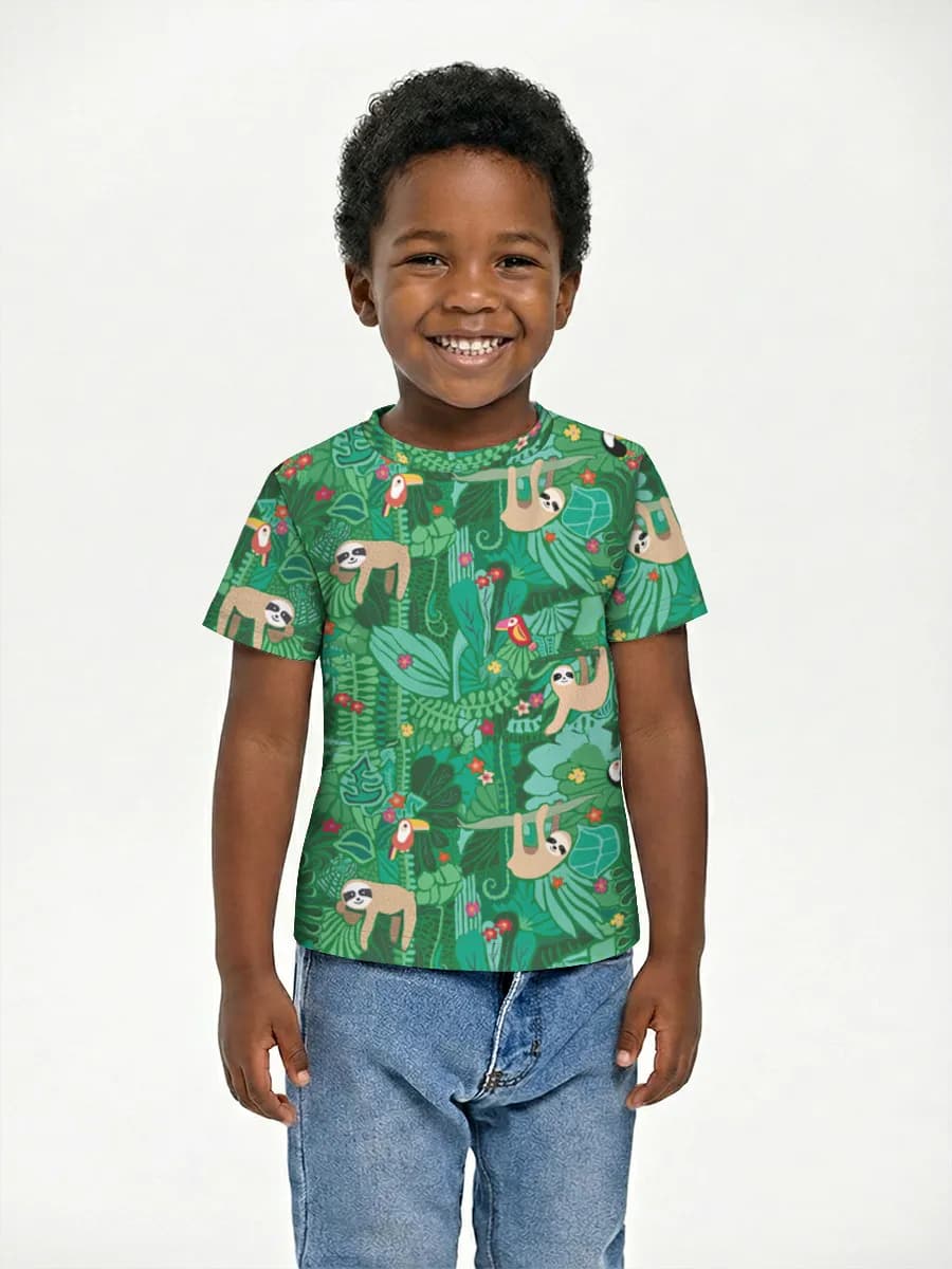 Children's cotton T-shirt (for boys. Copy)